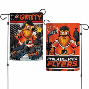 Philadelphia Flyers Gritty Mascot Double Sided Garden Flag