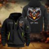 Ram Truck Halloween Style Spooky Season Quarter Zip Hoodie LQH1012