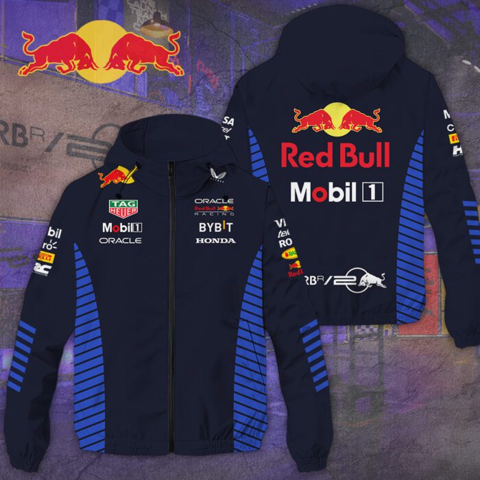 Red Bull Racing F1 3D Windbreaker Jacket GWJ1003