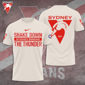 Sydney Swans Unisex T-Shirt Performance Tee GTS5189