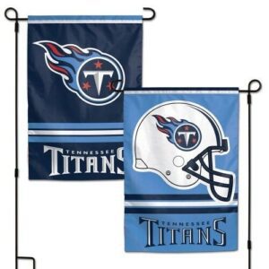 Tennessee Titans Double Sided Garden Flag Yard Banner Outdoor