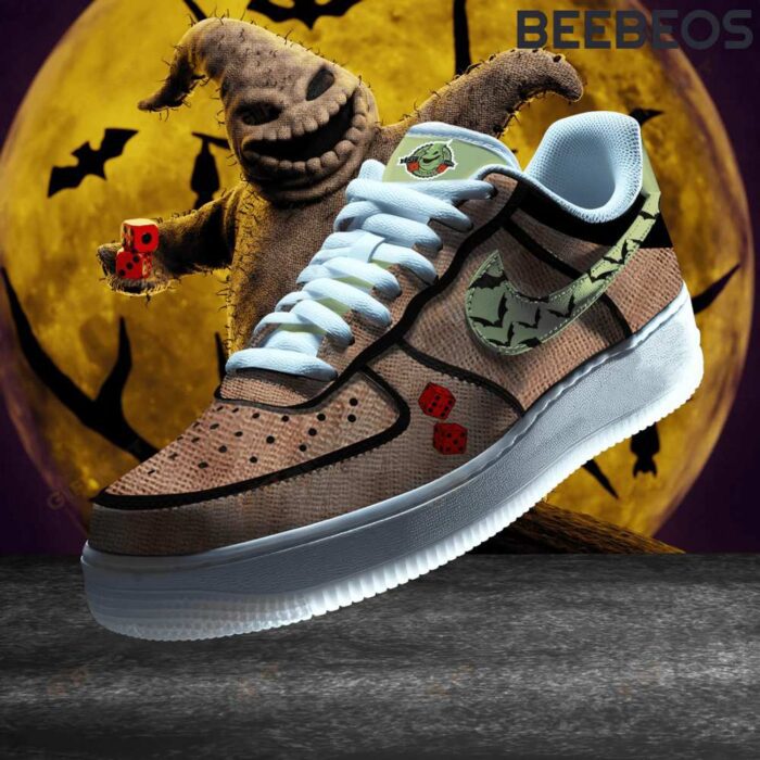 The Nightmare Before Christmas Oogie Boogie Air Force 1 Shoes AF1 Limited Sneakers EBA1008