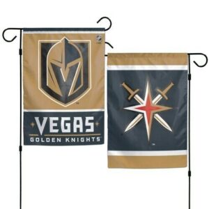 Vegas Golden Knights 2 Sided Garden Flag Yard Banner Outdoor