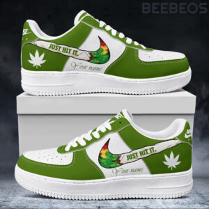 Weed Just Hit It Personalized Air Force 1 Sneakers AF1 Limited Shoes BAF1012