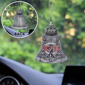 AC/DC Custom Shape 2-sided Acrylic Car Ornament GOM1316