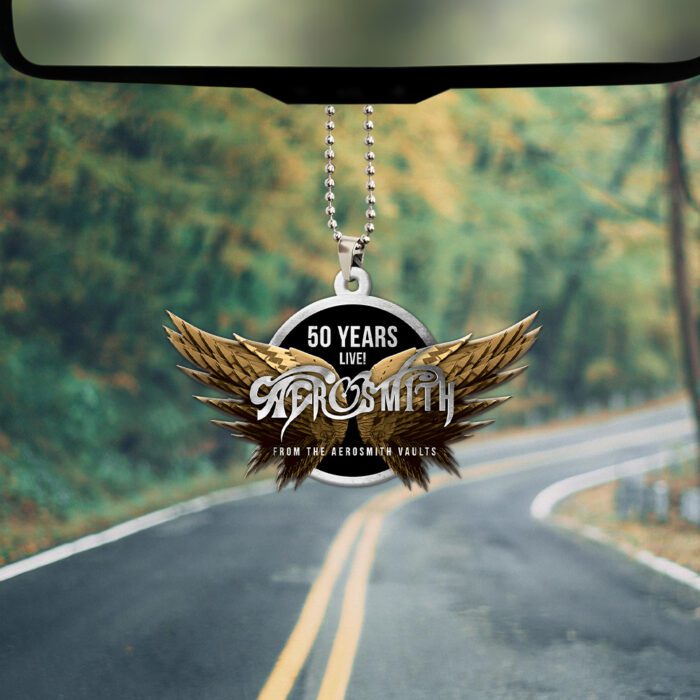 Aerosmith Custom Shape 2-sided Acrylic Car Ornament GOM1256