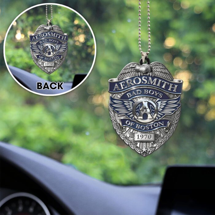 Aerosmith Custom Shape 2-sided Acrylic Car Ornament GOM1297