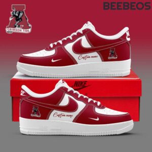 Alabama Crimson Tide NCAA Air Force 1 Shoes AF1 Limited Sneakers