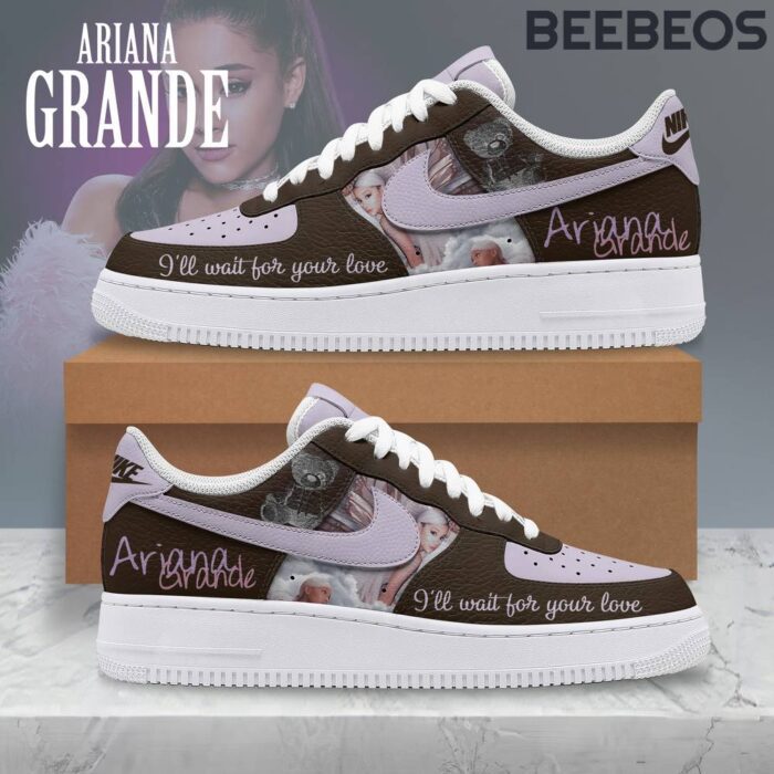 Ariana Grande Wait For Your Love Air Force 1 Shoes AF1 Limited Sneakers