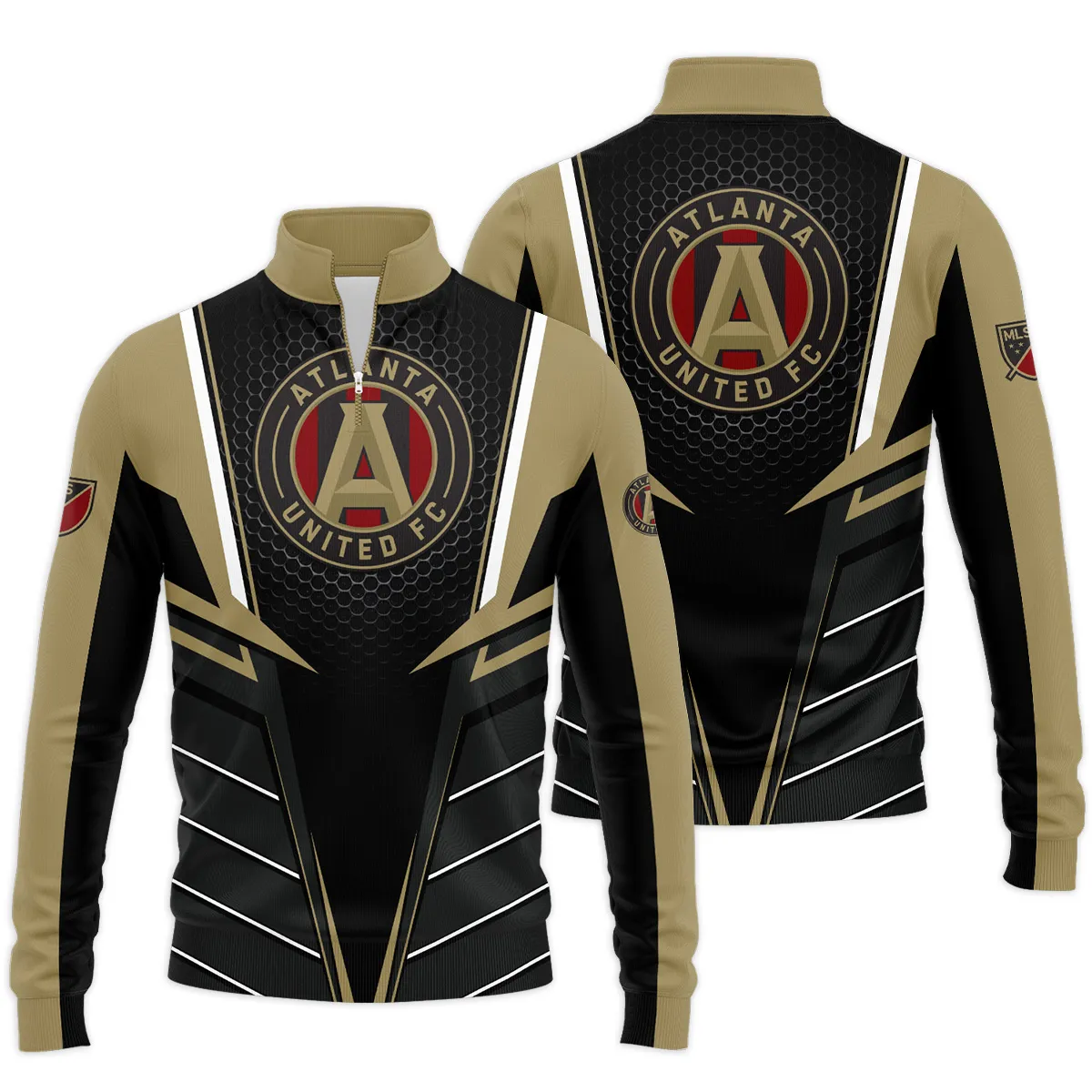 Atlanta United MLS Quarter Zip Jacket LQZ1079