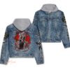 Avenged Sevenfold Hooded Denim Jacket LDN1011