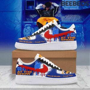 Billie Eilish x Google Maps See You At The Show Air Force 1 Shoes AF1 Limited Sneakers