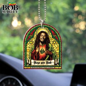 Bob Marley Custom Shape 2-sided Acrylic Car Ornament GOM1080