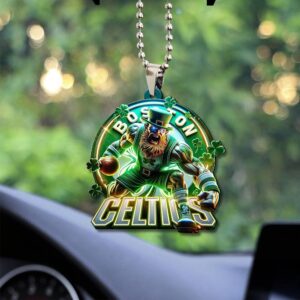 Boston Celtics Custom Shape 2-sided Acrylic Car Ornament GOM1161