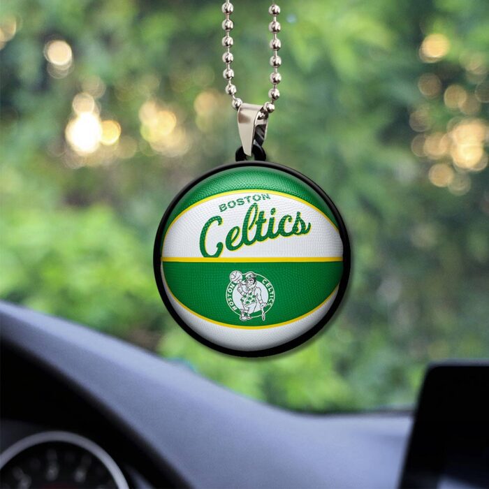 Boston Celtics Custom Shape 2-sided Acrylic Car Ornament GOM1167