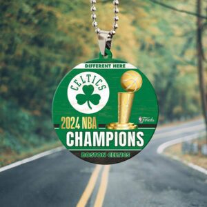 Boston Celtics Custom Shape 2-sided Acrylic Car Ornament GOM1178