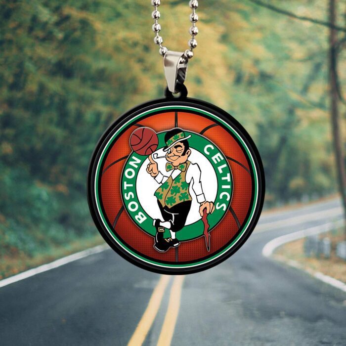 Boston Celtics Custom Shape 2-sided Acrylic Car Ornament GOM1179