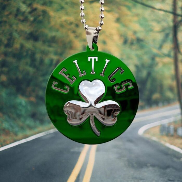 Boston Celtics Custom Shape 2-sided Acrylic Car Ornament GOM1180