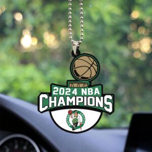 Boston Celtics Custom Shape 2-sided Acrylic Car Ornament GOM1184