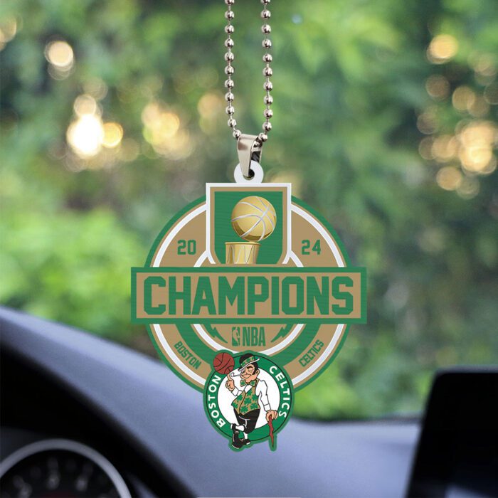 Boston Celtics Custom Shape 2-sided Acrylic Car Ornament GOM1187