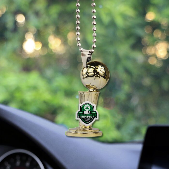 Boston Celtics Custom Shape 2-sided Acrylic Car Ornament GOM1188