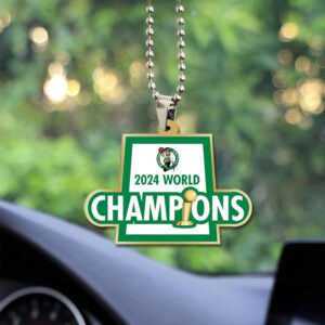 Boston Celtics Custom Shape 2-sided Acrylic Car Ornament GOM1191