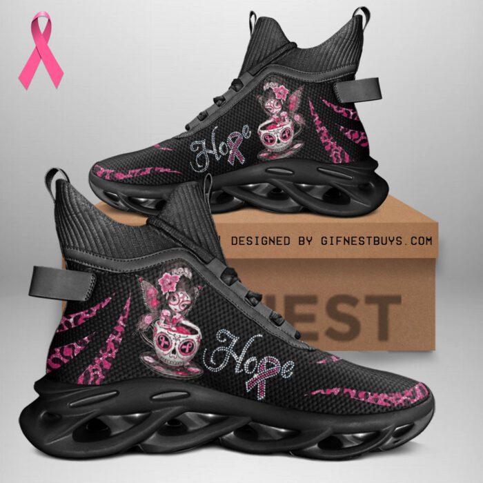 Breast Cancer Awareness High Top Clunky Sneaker Max Soul Shoes ACA1020