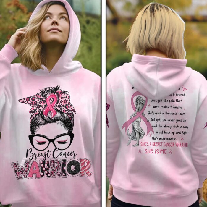 Breast Cancer Awareness Unisex 3D Hoodie ACA1002