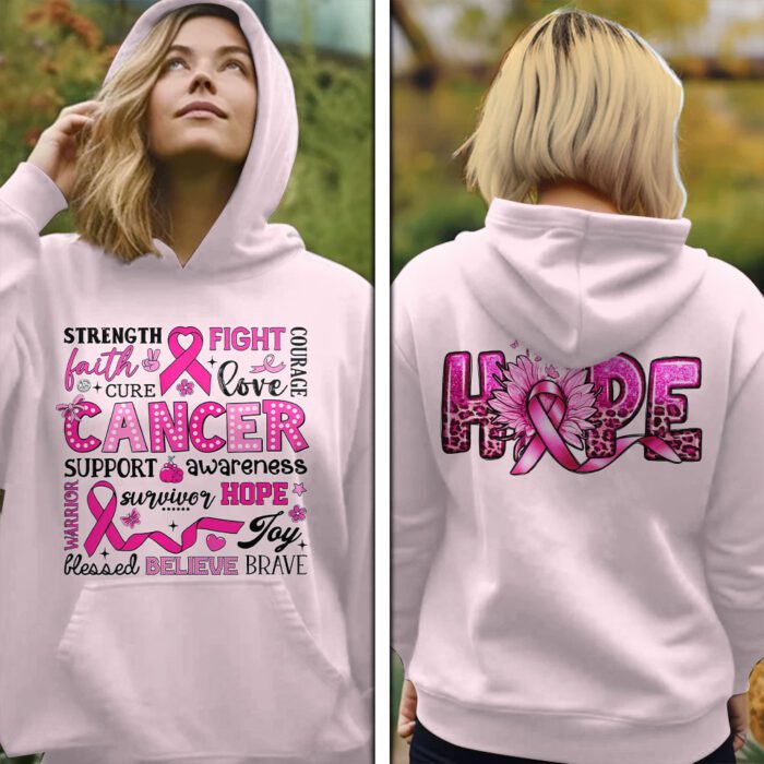 Breast Cancer Awareness Unisex 3D Hoodie ACA1006