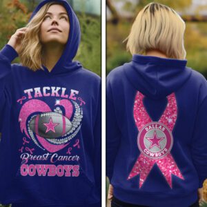 Breast Cancer Awareness x Dallas Cowboys Unisex 3D Hoodie ACA1010