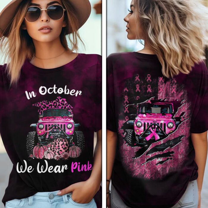 Breast Cancer Awareness x Jeep Unisex T-Shirt ACA1031