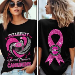 Breast Cancer Awareness x Montreal Canadiens Unisex T-Shirt ACA1034