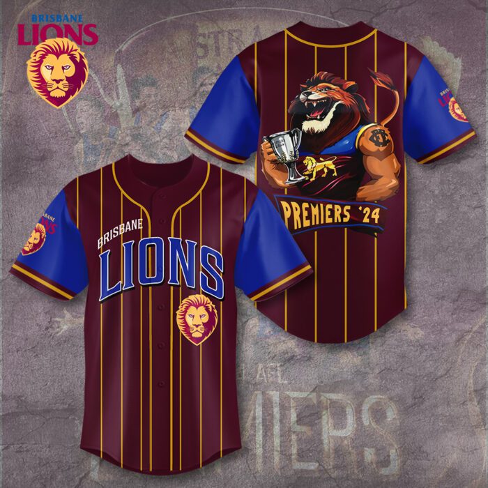 Brisbane Lions Baseball Jersey