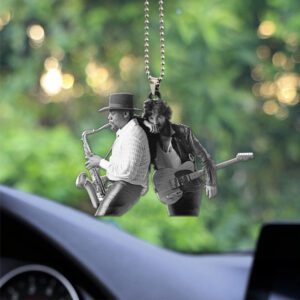 Bruce Springsteen Custom Shape 2-sided Acrylic Car Ornament GOM1414