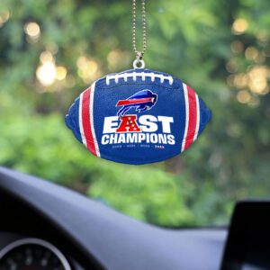 Buffalo Bills Custom Shape 2-sided Acrylic Car Ornament GOM1406