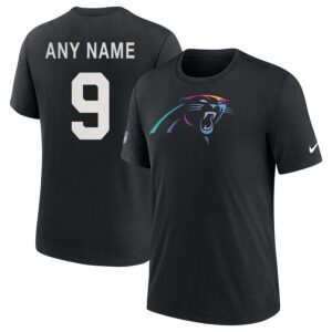 Carolina Panthers Personalized NFL Crucial Catch Intercept Cancer 2024 Performance Unisex Shirt