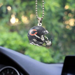 Chicago Bears Custom Shape 2-sided Acrylic Car Ornament GOM1349