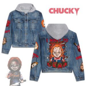 Chucky Hooded Denim Jacket LDN1111