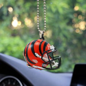 Cincinnati Bengals Custom Shape 2-sided Acrylic Car Ornament GOM1347