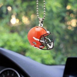 Cleveland Browns Custom Shape 2-sided Acrylic Car Ornament GOM1345