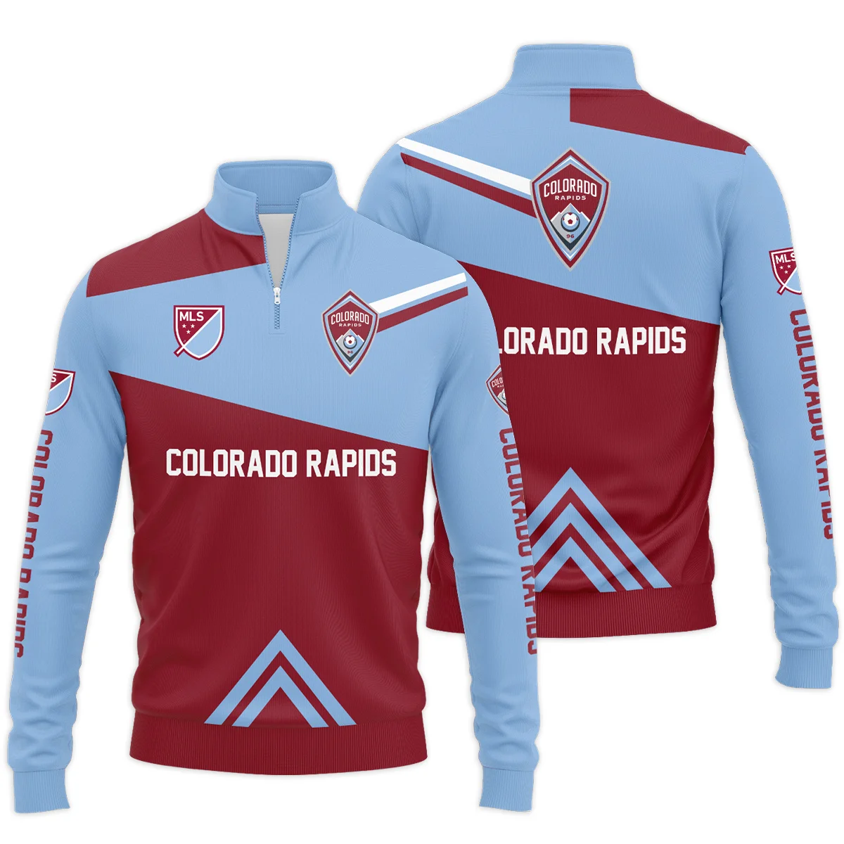 Colorado Rapids MLS Quarter Zip Jacket LQZ1109