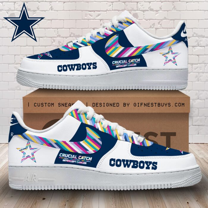 Dallas Cowboys Air Force 1 Sneaker GNC1134