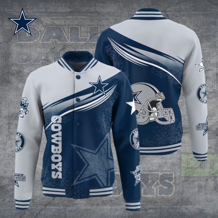 Dallas Cowboys Varsity Jacket Baseball Jacket GNC1014