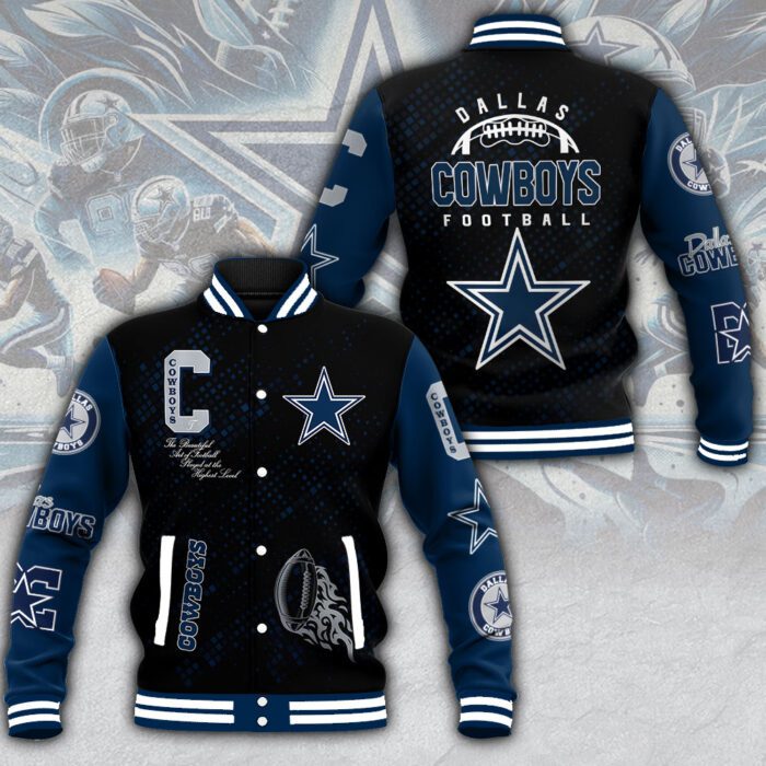 Dallas Cowboys Varsity Jacket Baseball Jacket GNC1135