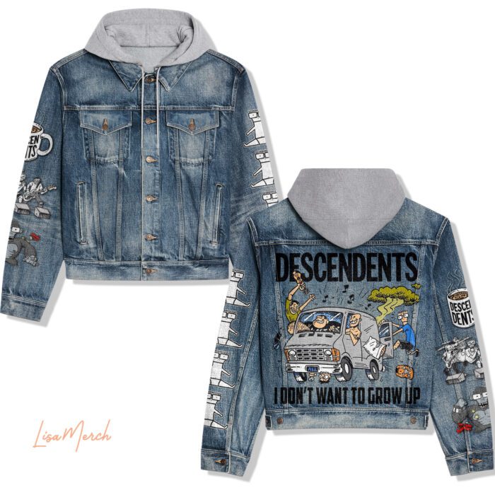 Descendents Hooded Denim Jacket LDN1035