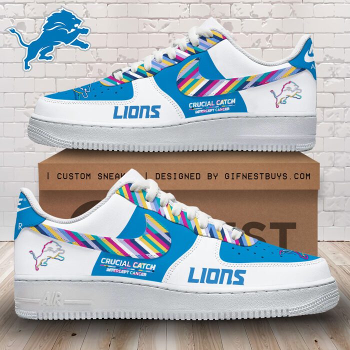 Detroit Lions Air Force 1 Sneaker GNC1133