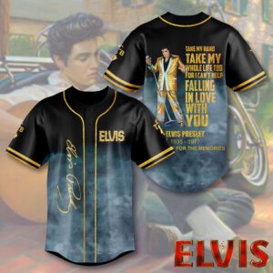 Elvis Presley Baseball Jersey