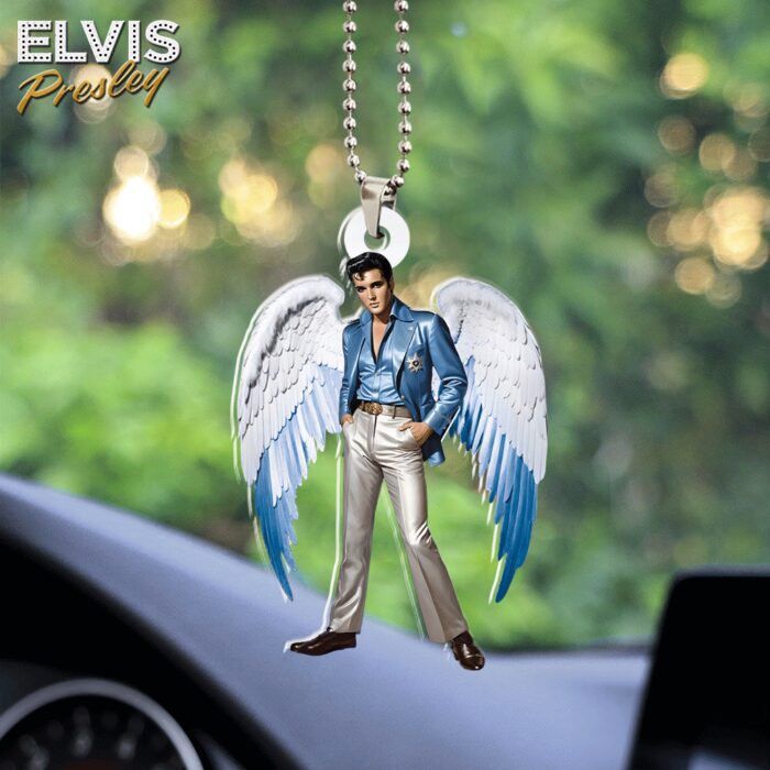 Elvis Presley Custom Shape 2-sided Acrylic Car Ornament GOM1040