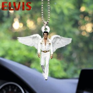 Elvis Presley Custom Shape 2-sided Acrylic Car Ornament GOM1096