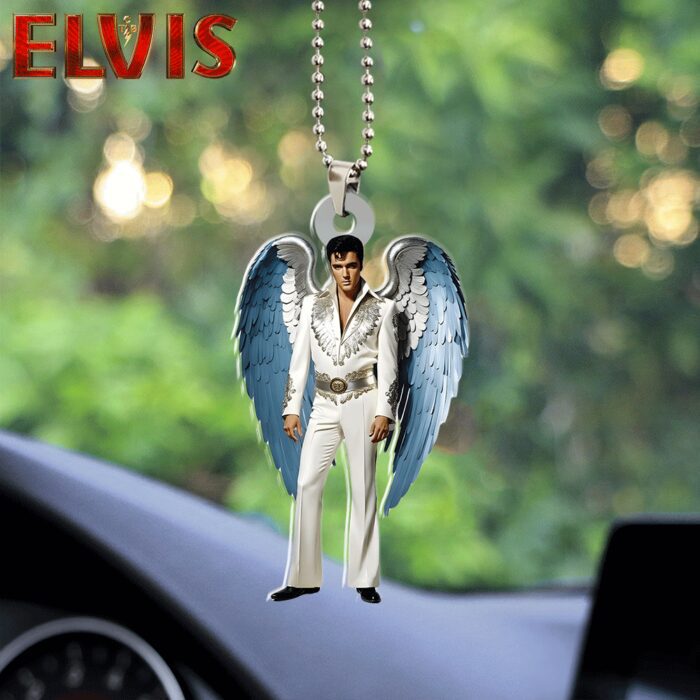 Elvis Presley Custom Shape 2-sided Acrylic Car Ornament GOM1112